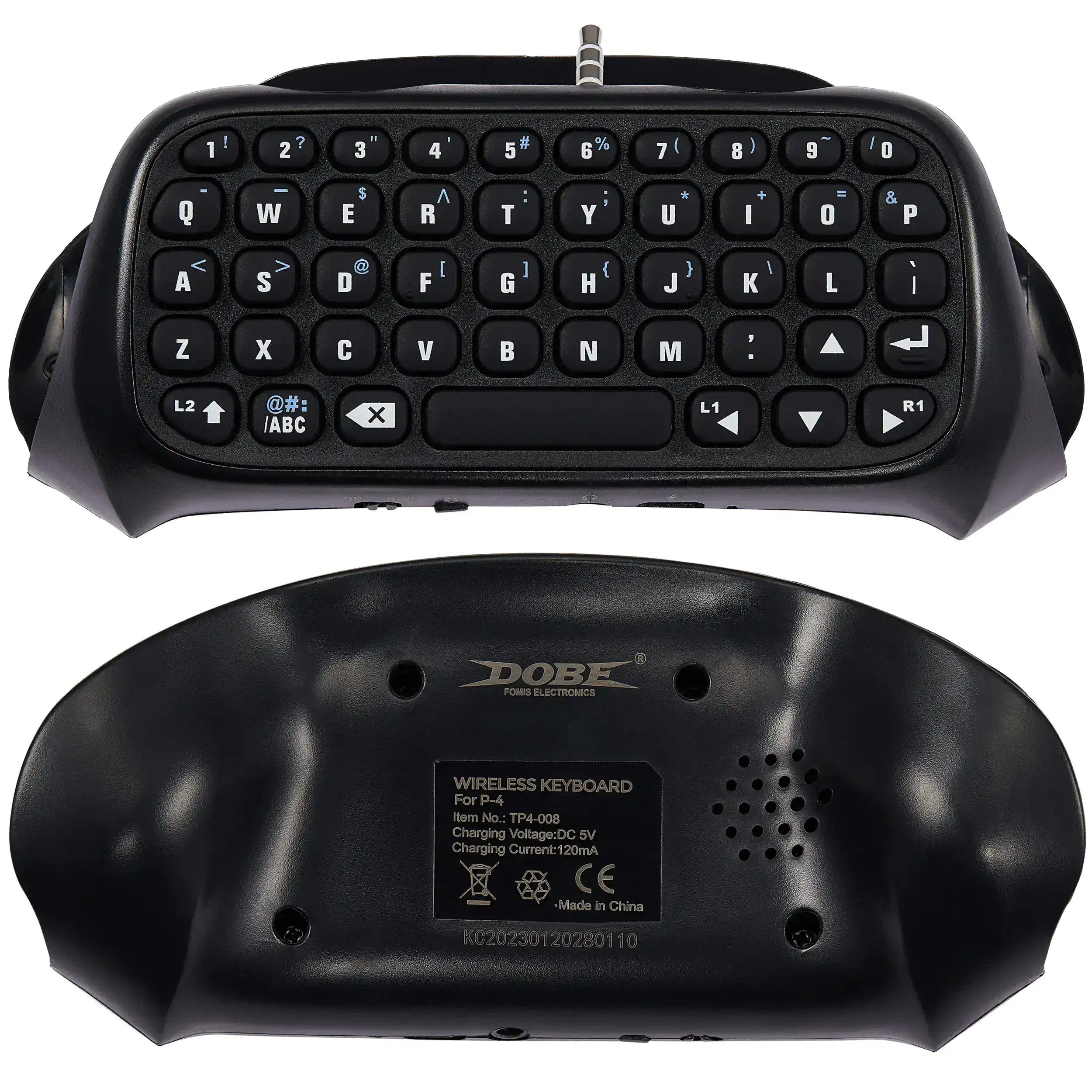 Wireless Controller Keyboard for PlayStation 4 / Slim / Pro (DOBE)