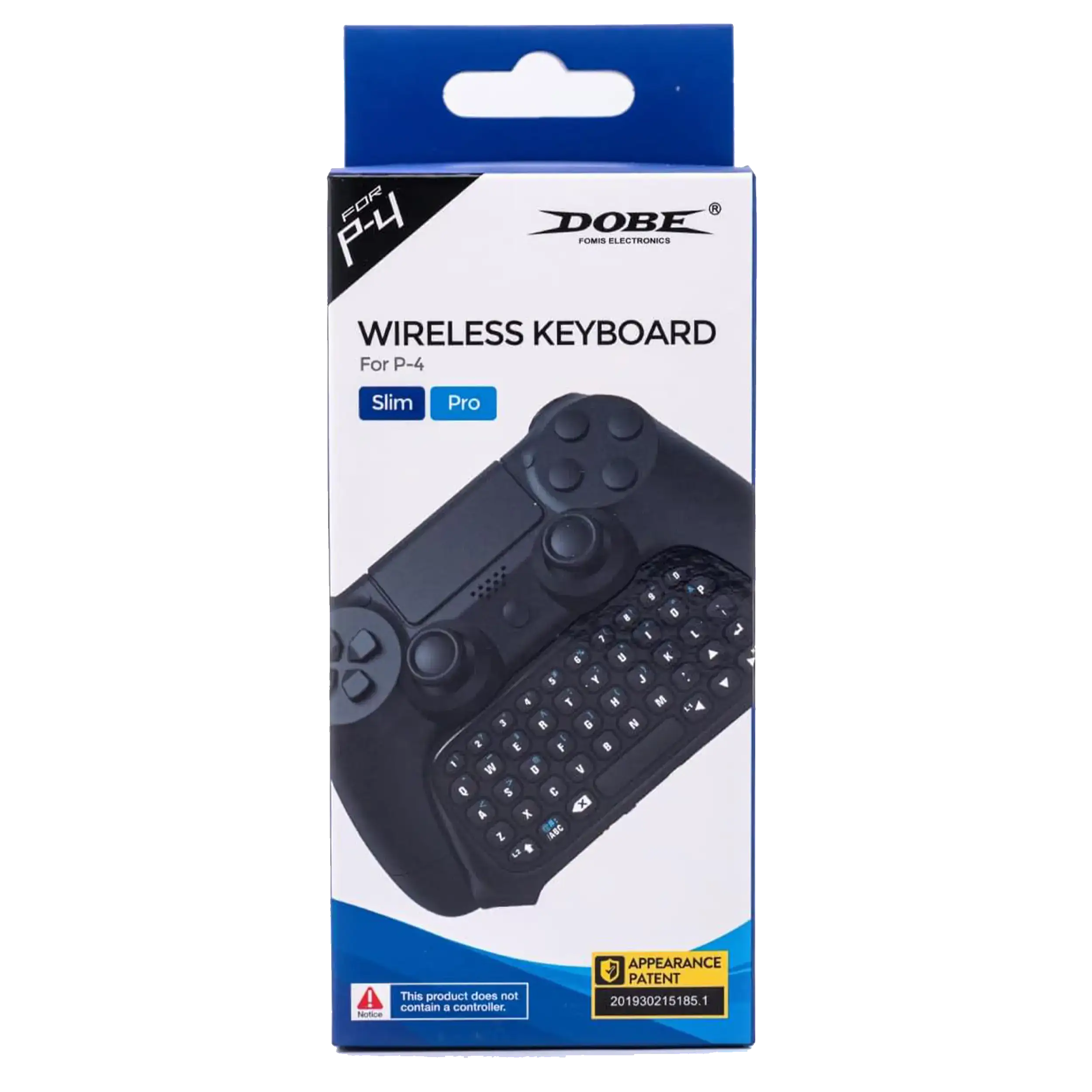 Wireless Controller Keyboard for PlayStation 4 / Slim / Pro (DOBE)