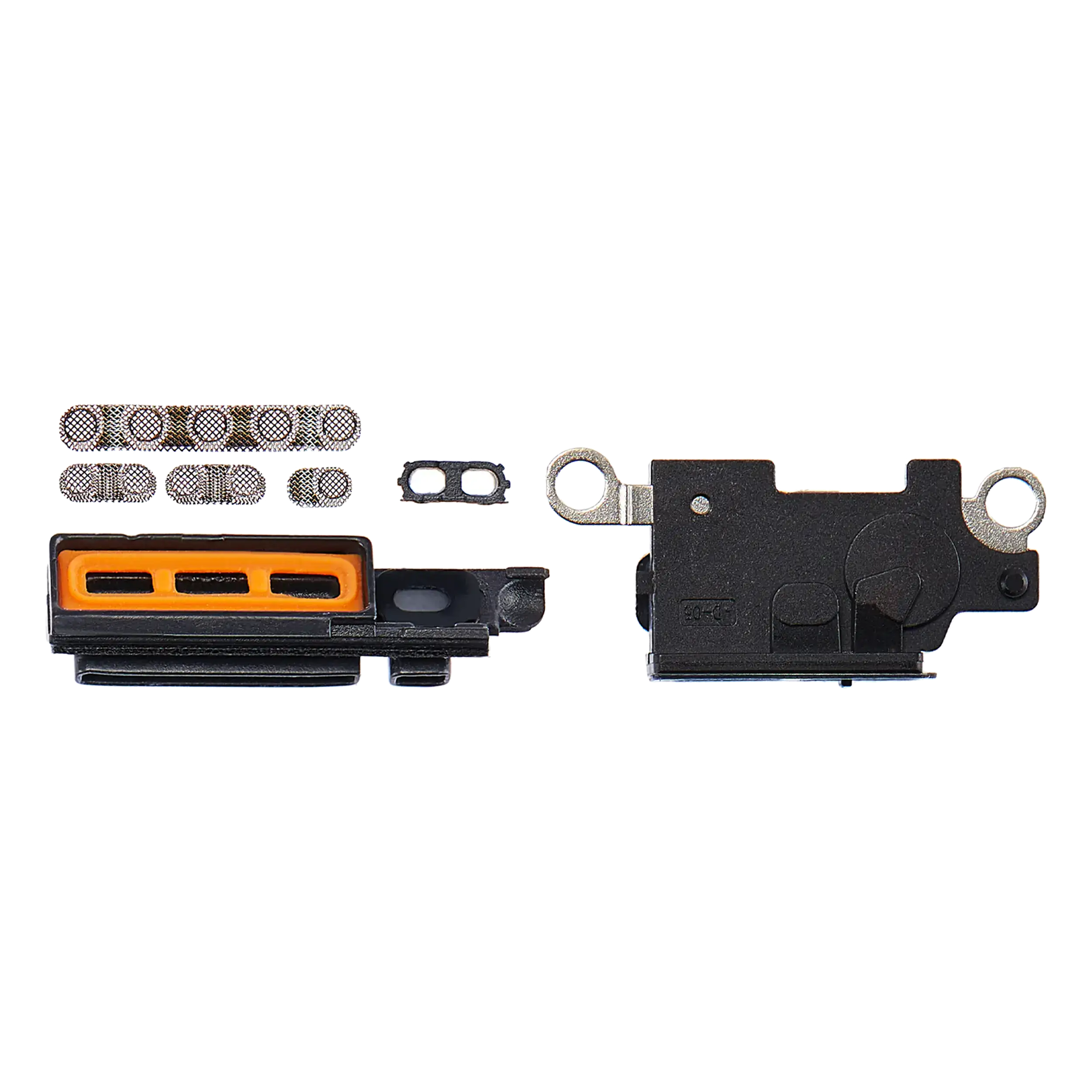 Lautsprecher-/Mikrofon-Netz für iPhone 13 Pro Max (10er-Pack, Schwarz)