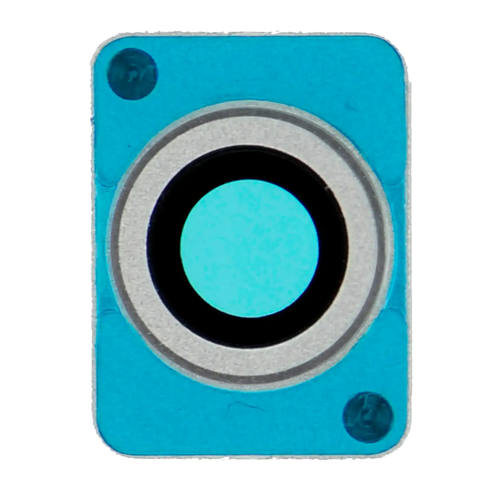 Kameralinse hinten und Halterung für iPad Air 1 / Mini 1 / Mini 2 (Weiß) (10er P