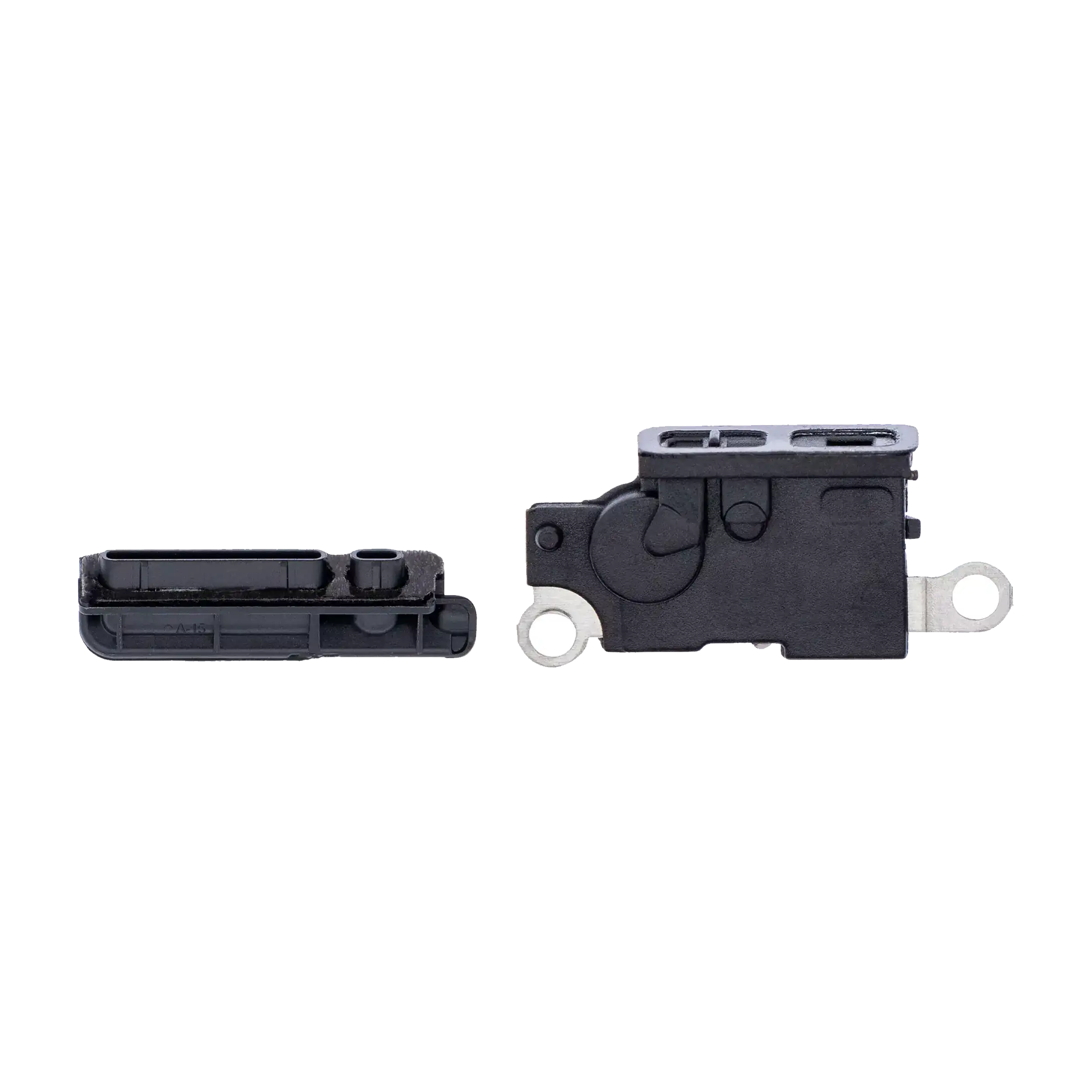Lautsprecher / Mikrofon-Gitter für iPhone 12 Pro Max (10er-Pack) (Schwarz)