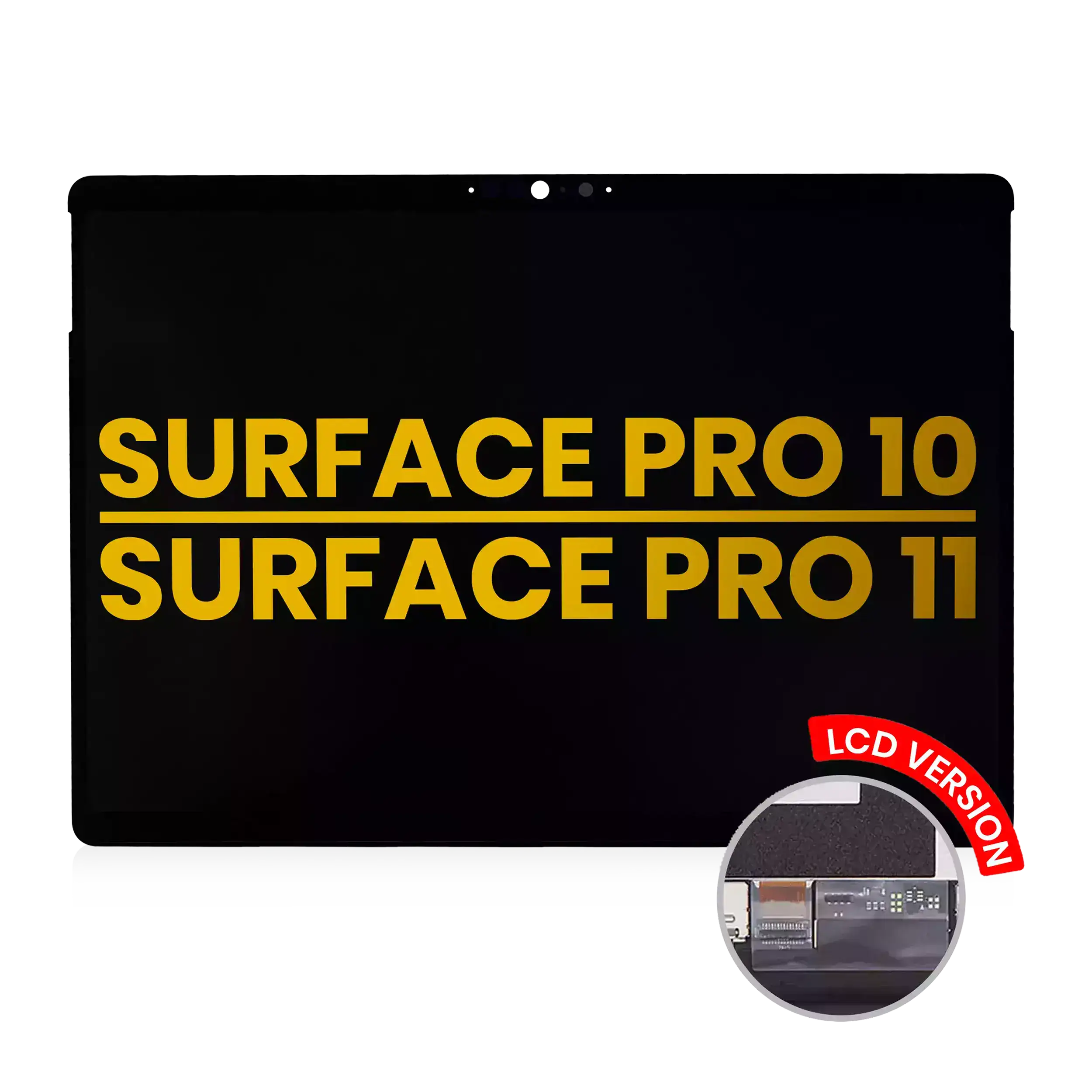 LCD-Display mit Digitizer für Microsoft Surface Pro 10/11 (Refurbished) Schwarz