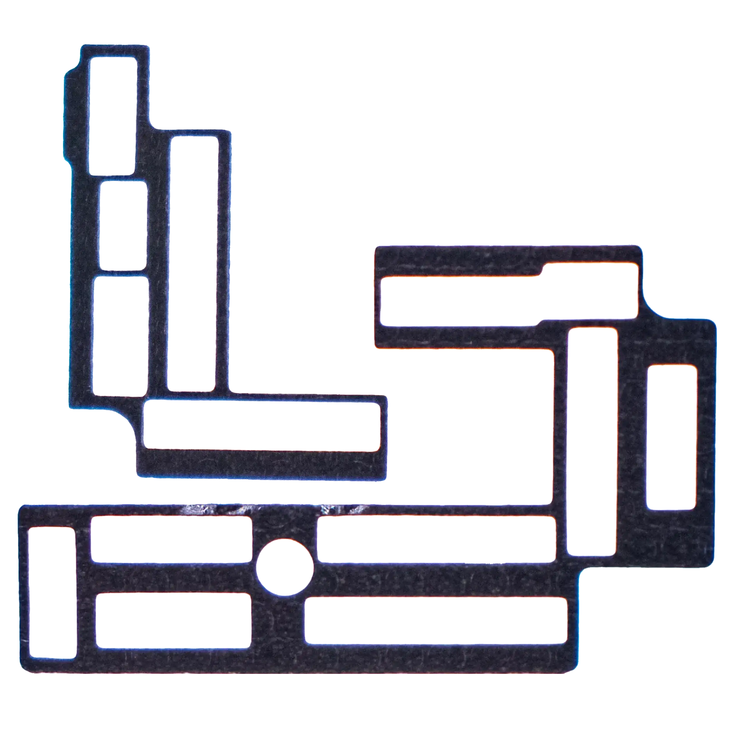 Motherboard Inline Insulation Stickers for iPhone 12 Pro Max (2-pack, 10 sets)