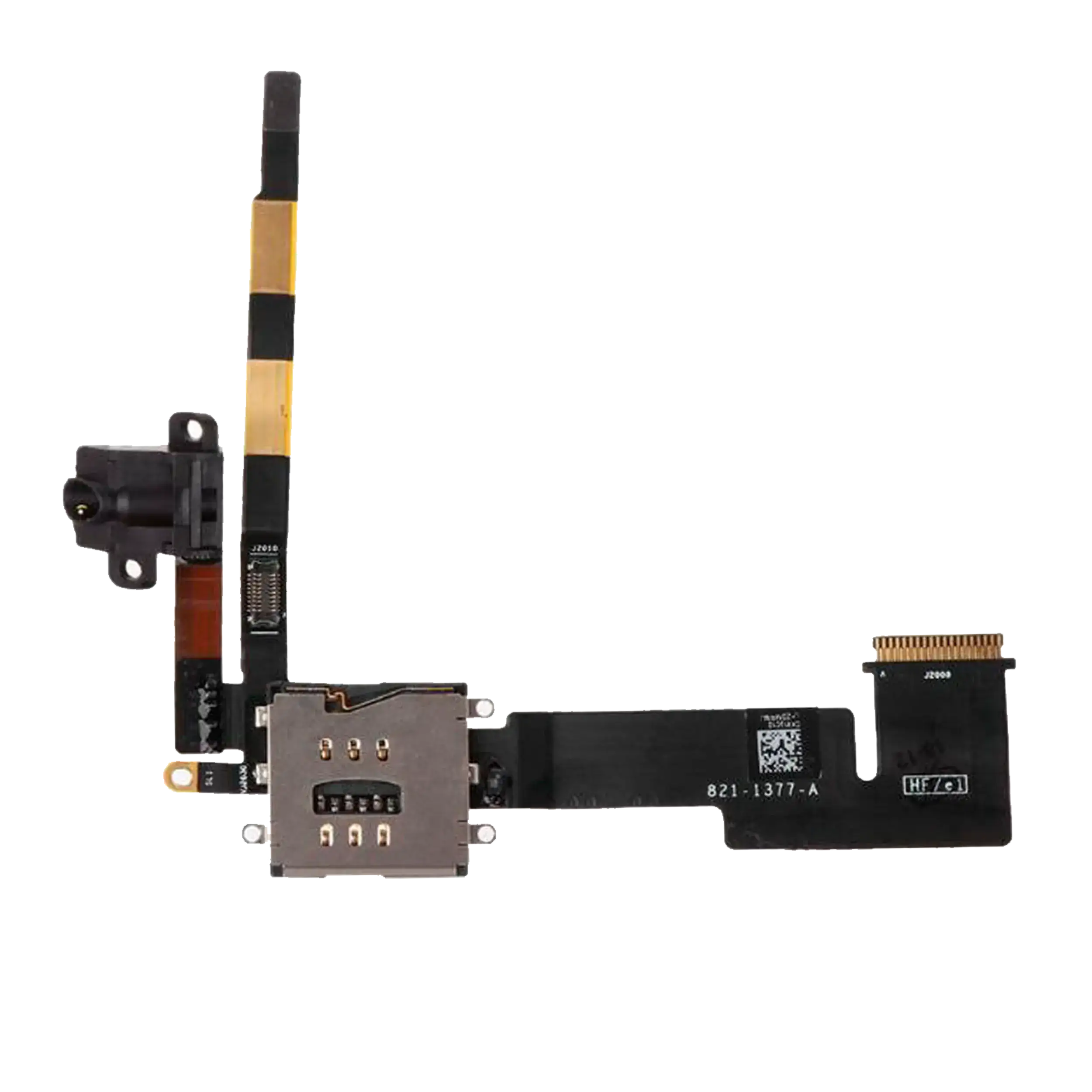 Headphone Jack and SIM Card Holder Flex Cable for iPad 2 (3G)