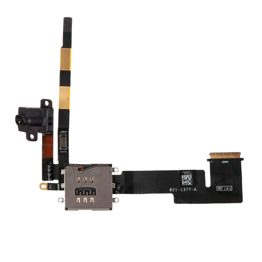 Headphone Jack and SIM Card Holder Flex Cable for iPad 2 (3G)