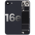 Back cover with MagSafe magnet, NFC and flash flex cable for iPhone 16e (used OEM, Grade A) (Black)