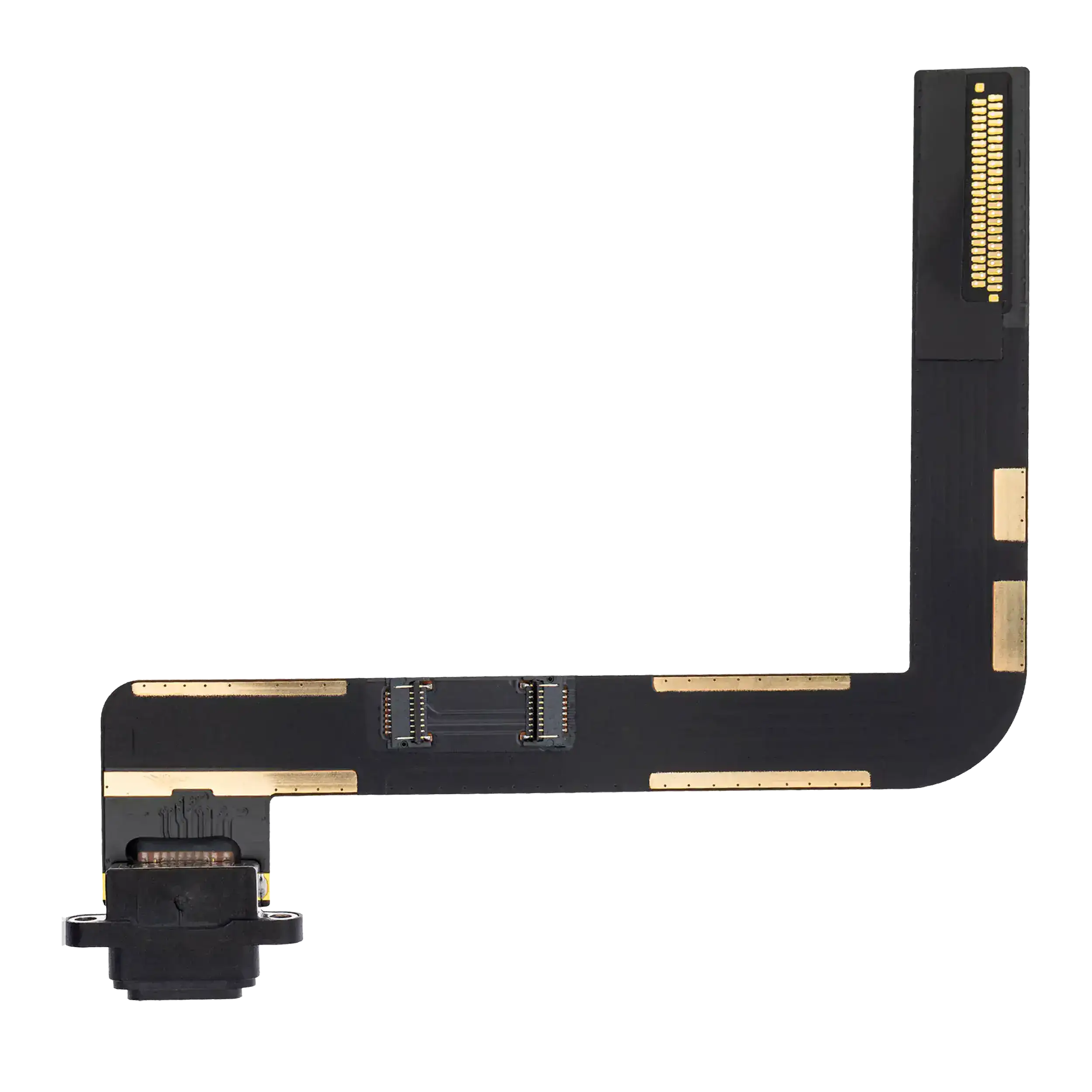 Charging Port Flex Cable for iPad 7 (2019) / iPad 8 (2020) / iPad 9 (2021) (Premium) (Black)