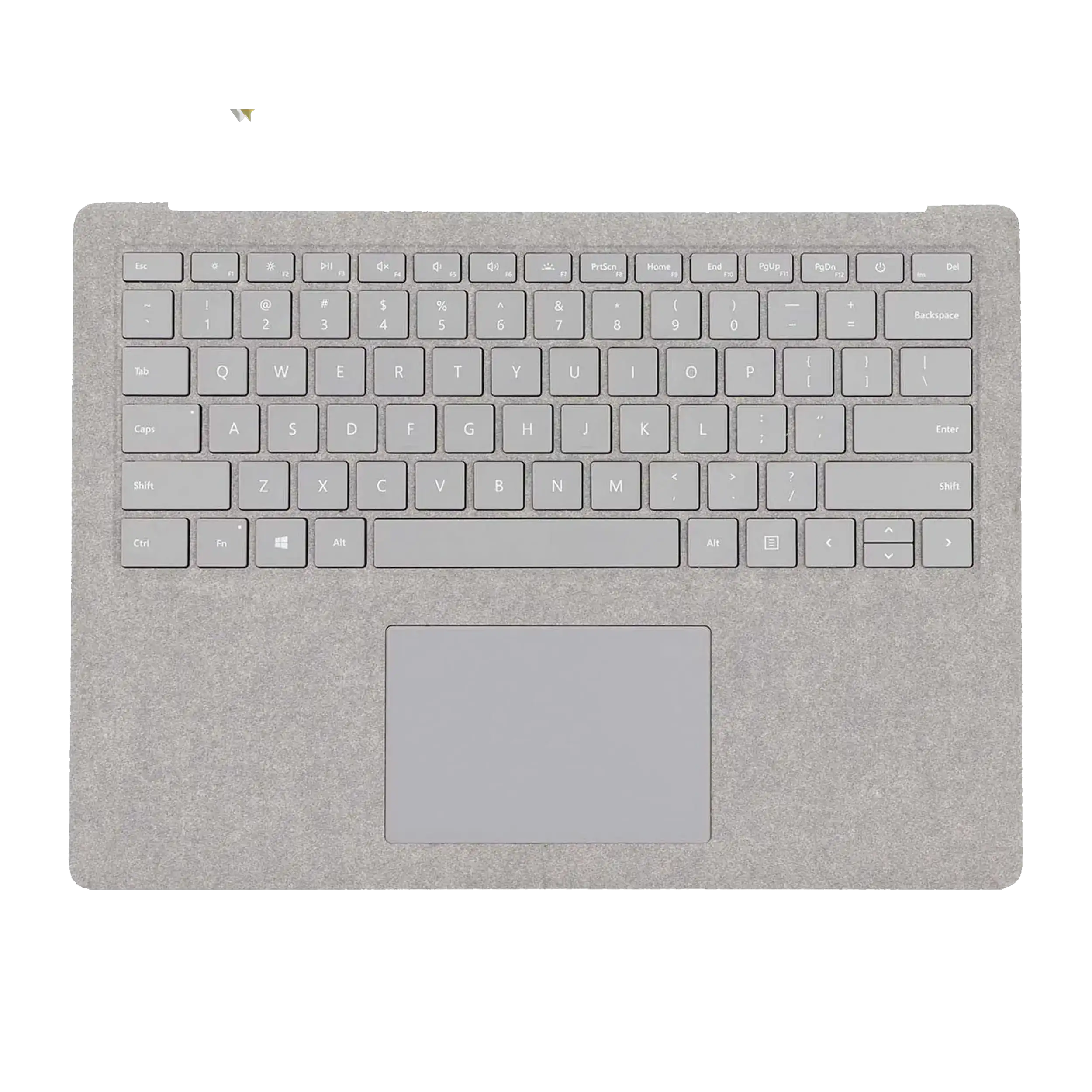 Top Case m. Tastatur f. Microsoft Surface Laptop 1/2 13.5" Grau C