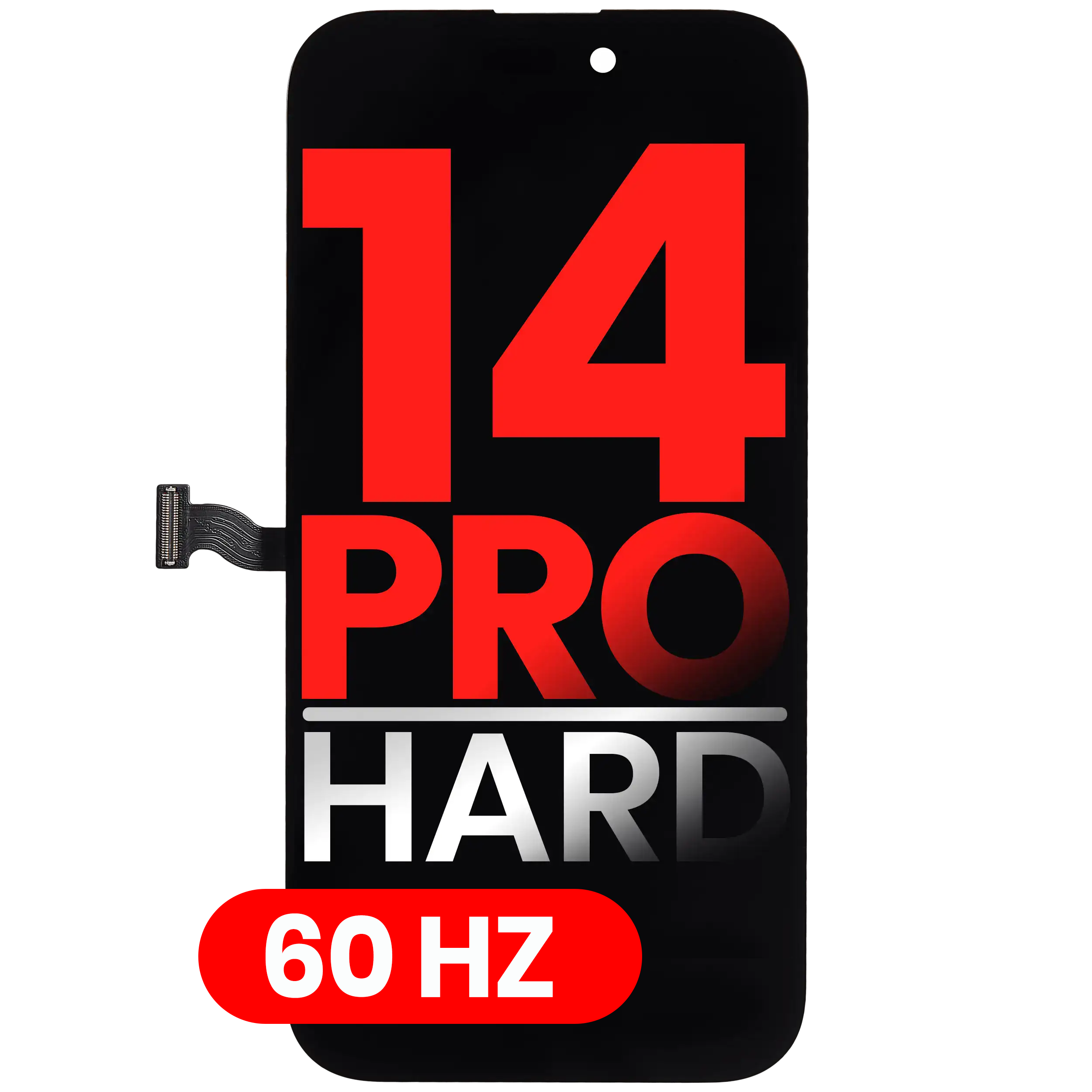 OLED Display for iPhone 14 Pro (Aftermarket Plus: Hard) (60 Hz)
