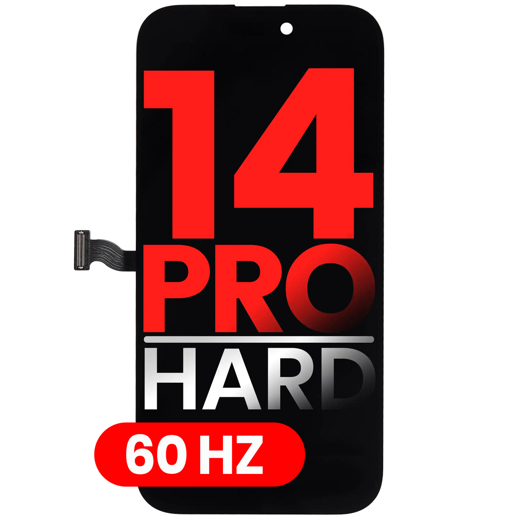 OLED Display for iPhone 14 Pro (Aftermarket Plus: Hard) (60 Hz)
