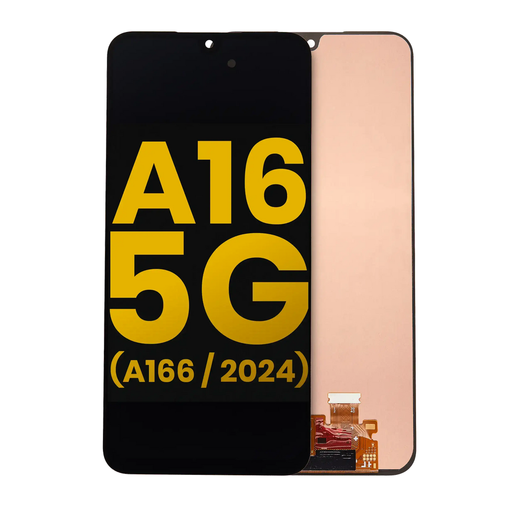 LCD-Display mit Rahmen für Samsung Galaxy A16 5G Aftermarket
