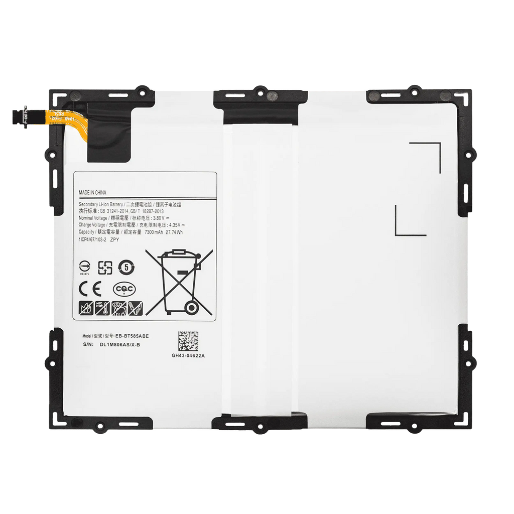 Ersatzakku für Samsung Tab A 10.1" (2016) (T580 / T585 / T587) (EB-BT585ABA)