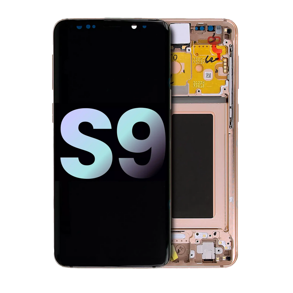 OLED Display with Frame for Samsung Galaxy S9 (Service Pack) (Sunrise Gold)