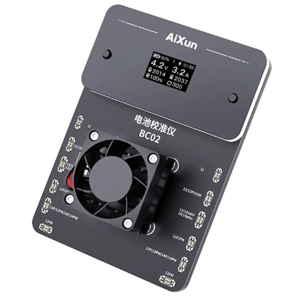 BC02 Dual-Channel Battery Calibrator with Battery Health Calibration for iPhone 11-14 Series (Aixun) (110V / North America)
