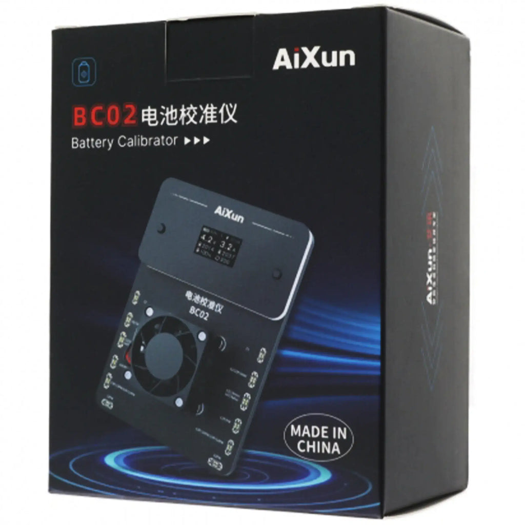 BC02 Dual-Channel Battery Calibrator with Battery Health Calibration for iPhone 11-14 Series (Aixun) (110V / North America)