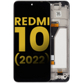 LCD-Display m. Rahmen f. Xiaomi Redmi 10/10 Prime (Aftermarket Plus) alle Farben