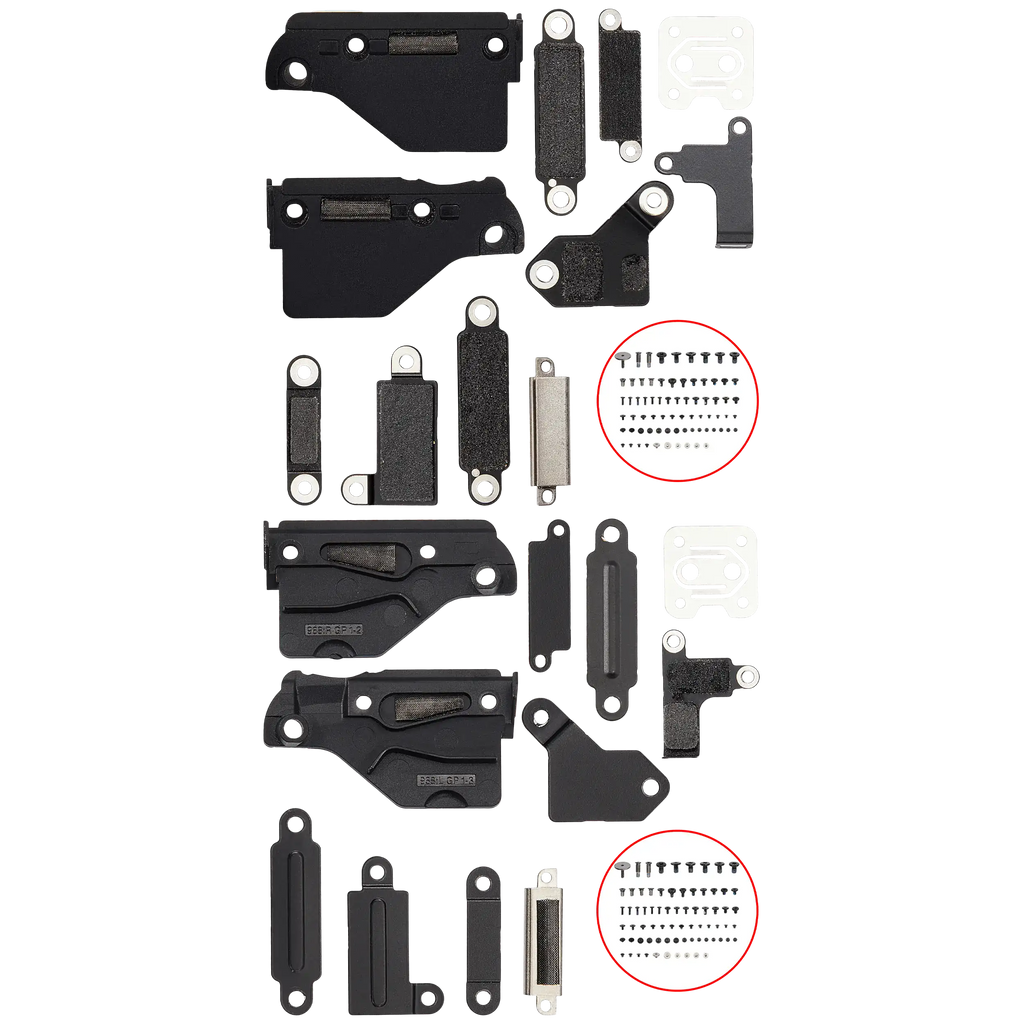 Set Metallhalterungen & Schrauben für MacBook Pro 16" A2141 (2019)