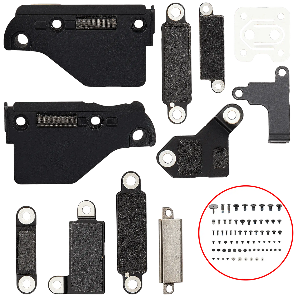 Set Metallhalterungen & Schrauben für MacBook Pro 16" A2141 (2019)