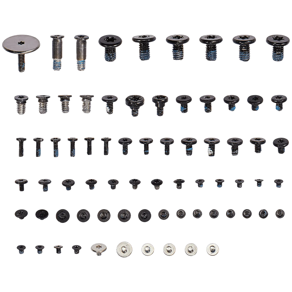 Set Metallhalterungen & Schrauben für MacBook Pro 16" A2141 (2019)