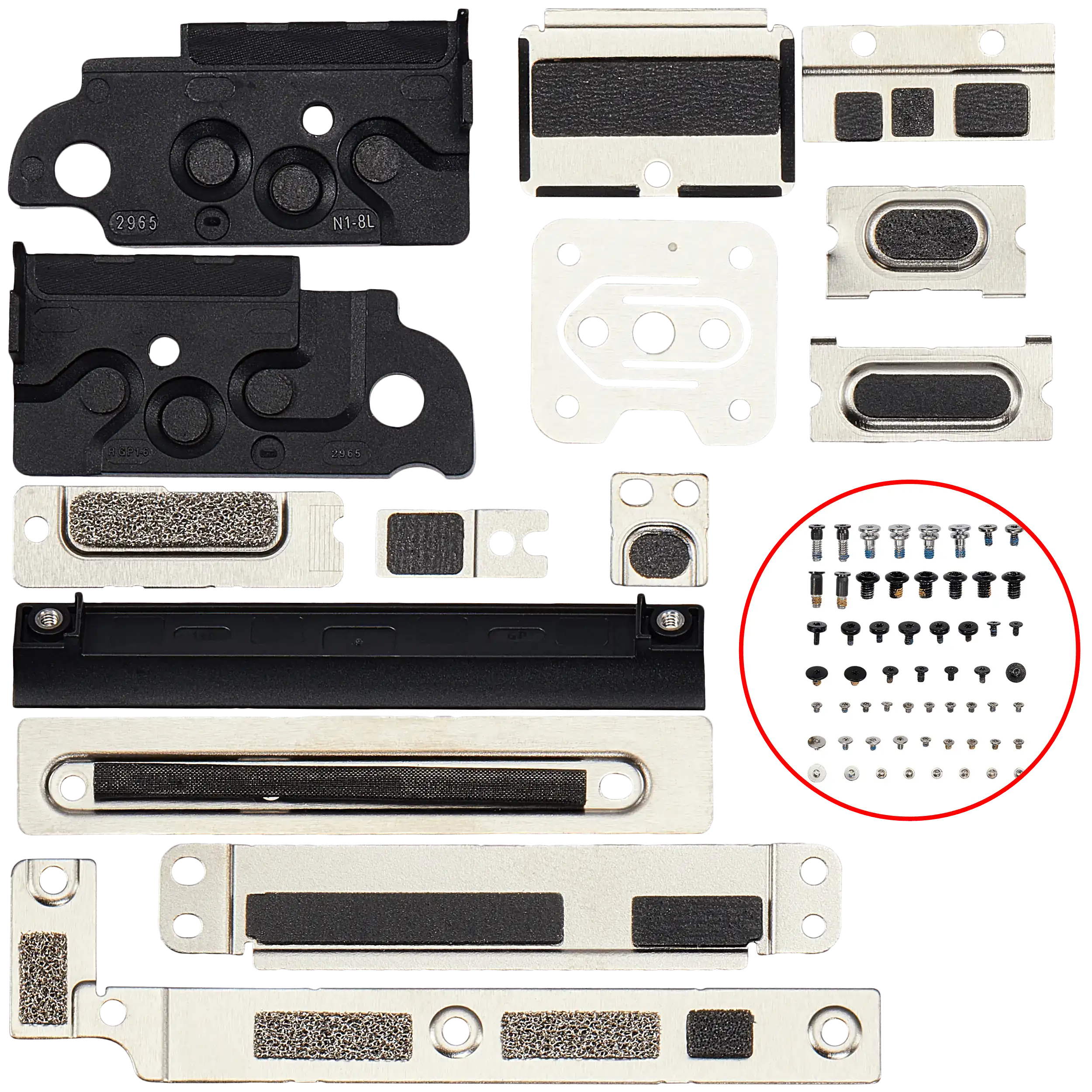 Metallhalterung & Schraubenset für MacBook Air 13" (A3113/A3240)