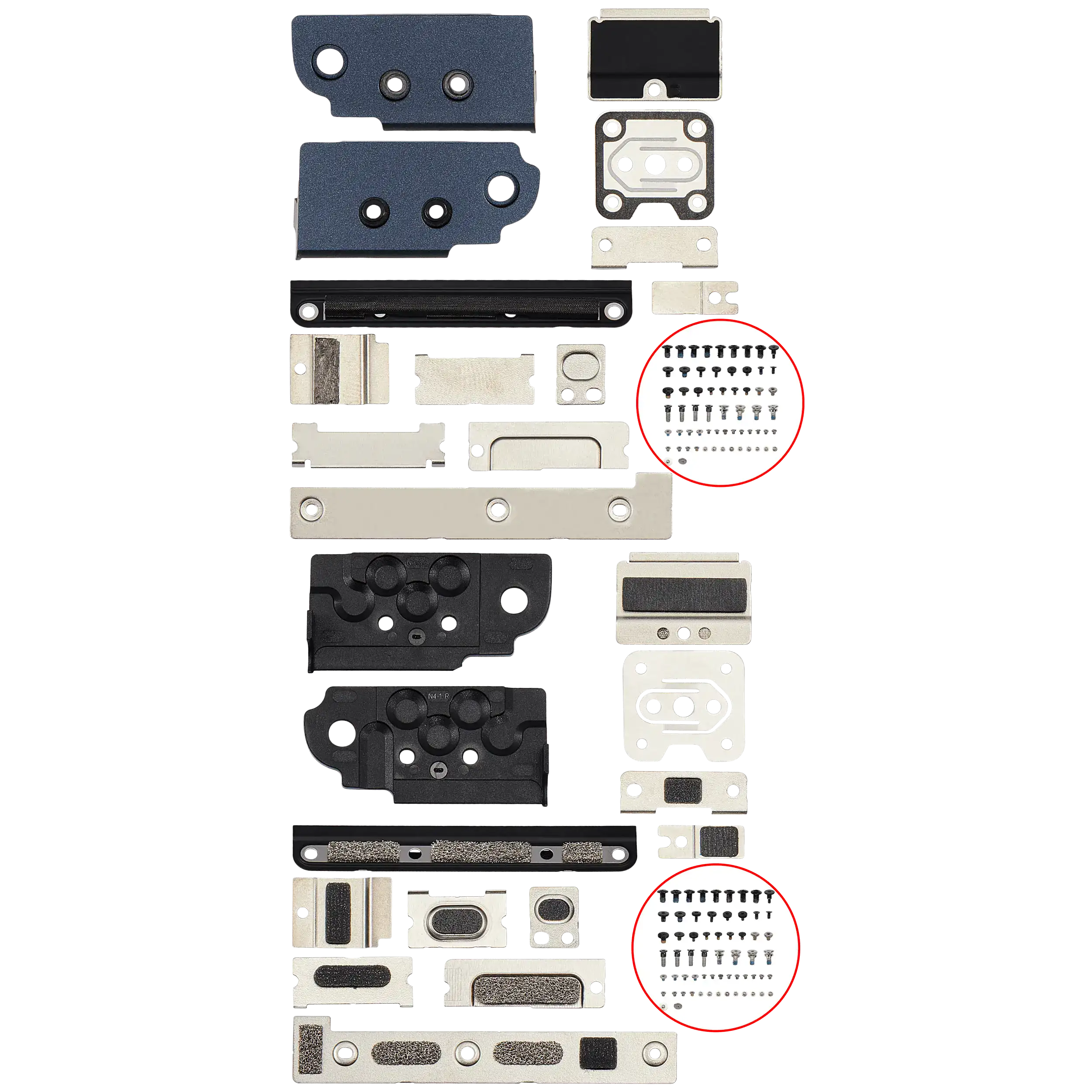 MacBook Air 15" Halterungen+Schrauben Set A2941/A3114/A3241