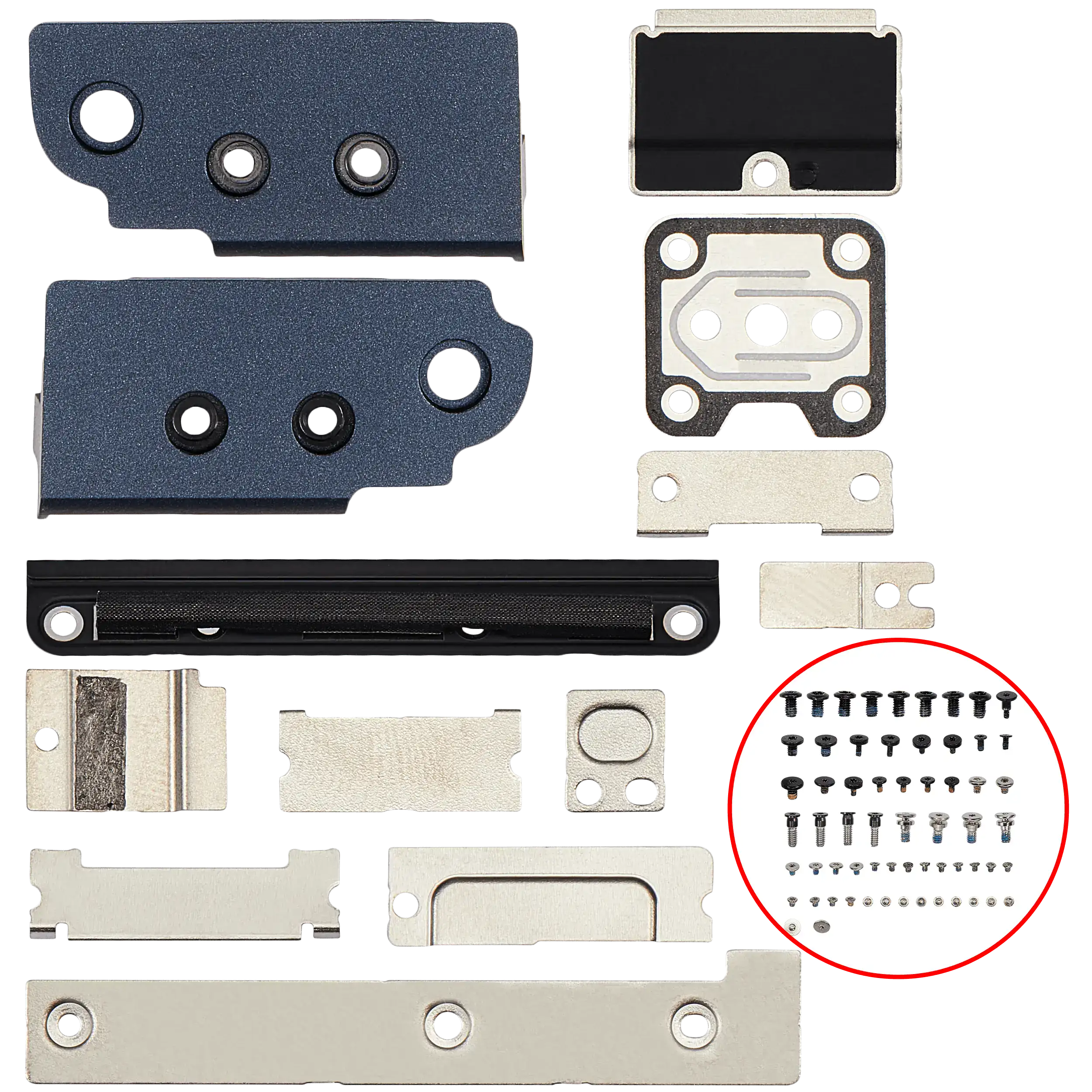 MacBook Air 15" Halterungen+Schrauben Set A2941/A3114/A3241