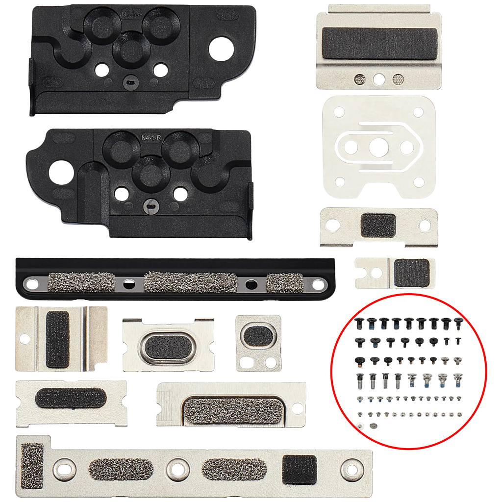 MacBook Air 15" Halterungen+Schrauben Set A2941/A3114/A3241
