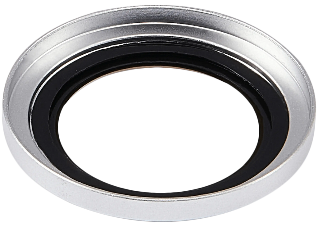 Casper Camera Lens Protector compatible with iPhone 16E / 17E (Silver) (Clear)