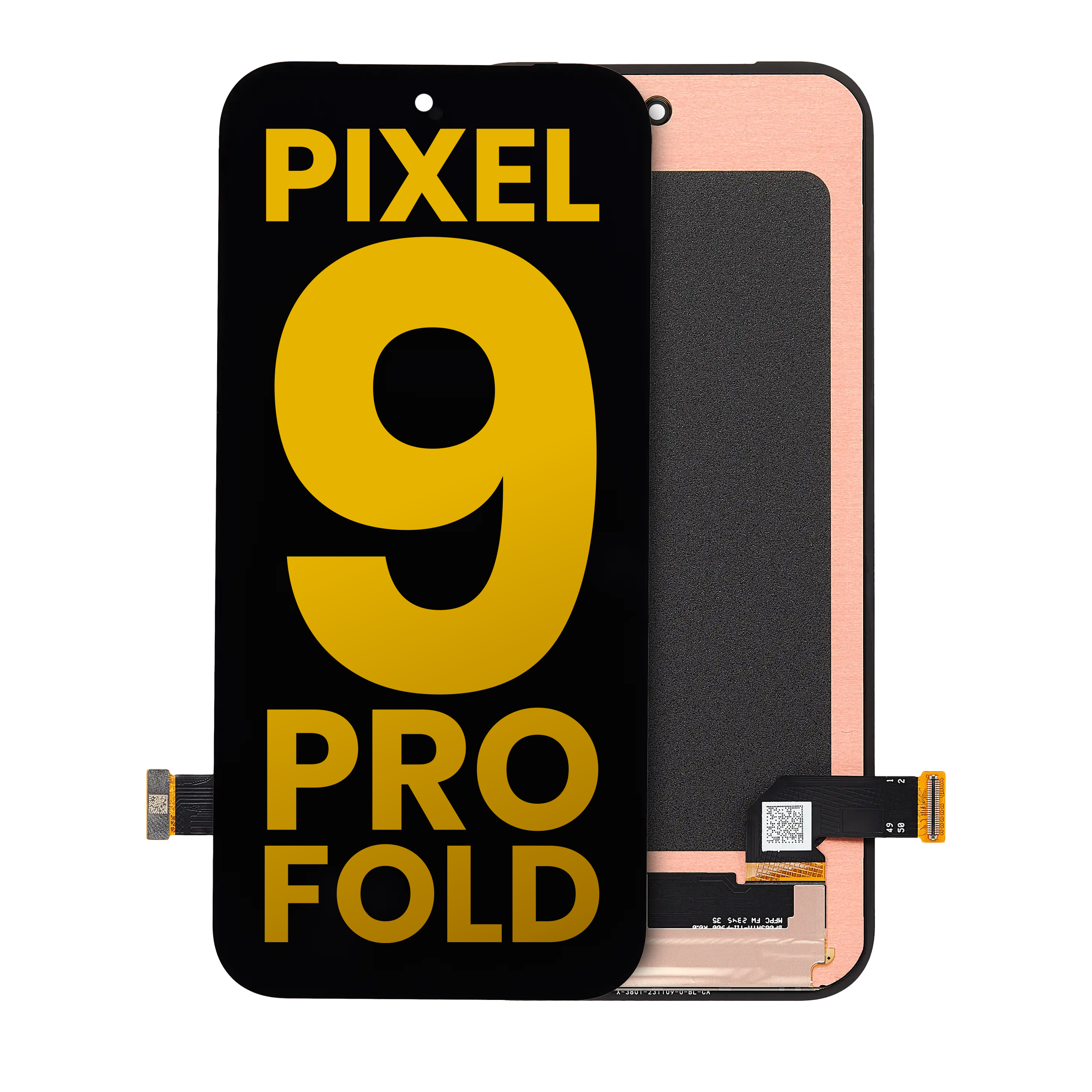 Outer OLED Display for Google Pixel 9 Pro Fold (Refurbished) (All Colors)