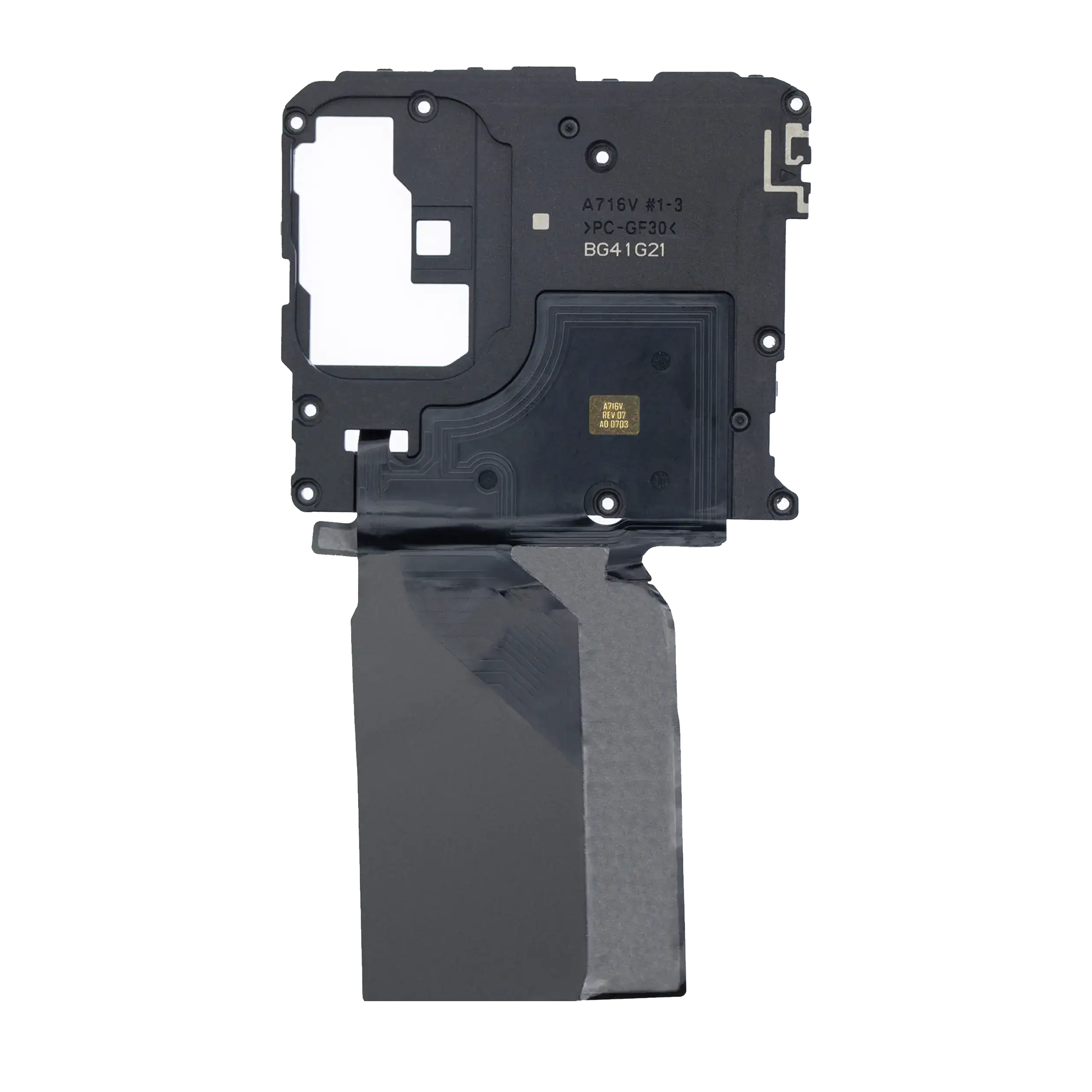 Kabellose NFC-Lade-Flex mit Halterung für Samsung Galaxy A71 5G UW