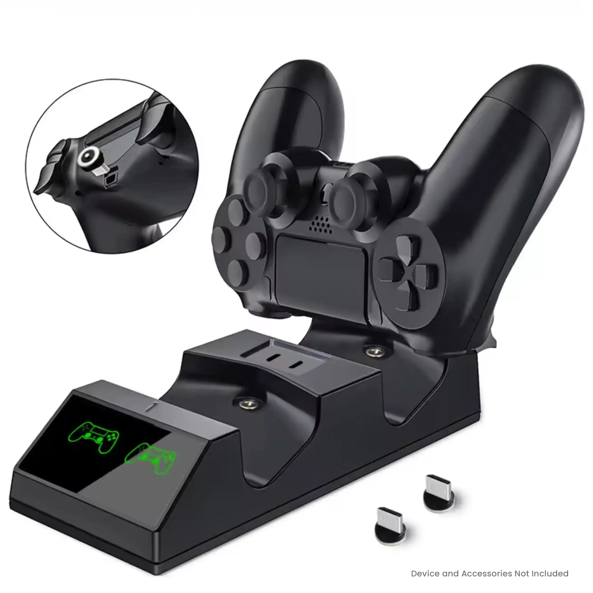 Dual Charging Station for Wireless Controllers – PlayStation 4 / Slim / Pro (DOBE)