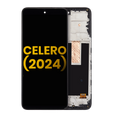 LCD-Display mit Rahmen für Boost Celero 5G (Refurbished) (Alle Farben)