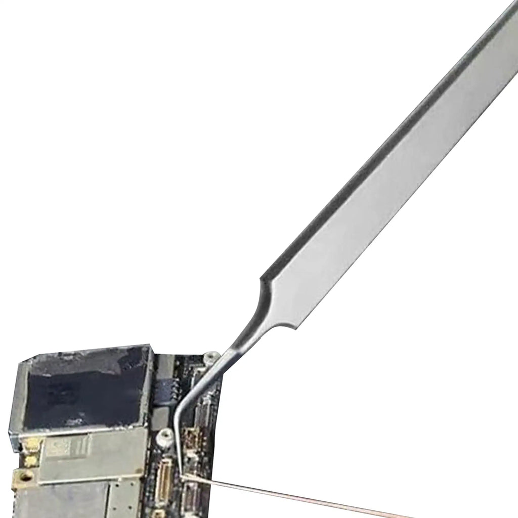 Gebogene Mikrolötpinzette 0.15mm nicht magnetisch ESD-sicher PolarTronix