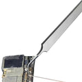 Gebogene Mikrolötpinzette 0.15mm nicht magnetisch ESD-sicher PolarTronix