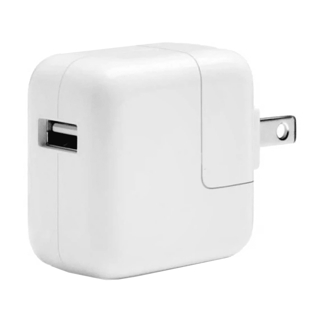12W USB-A Power Adapter for iPhone, iPad, Watch, iPod (Used OEM Refurbished, Grade A) – 50 Pieces (Bulk Pack)