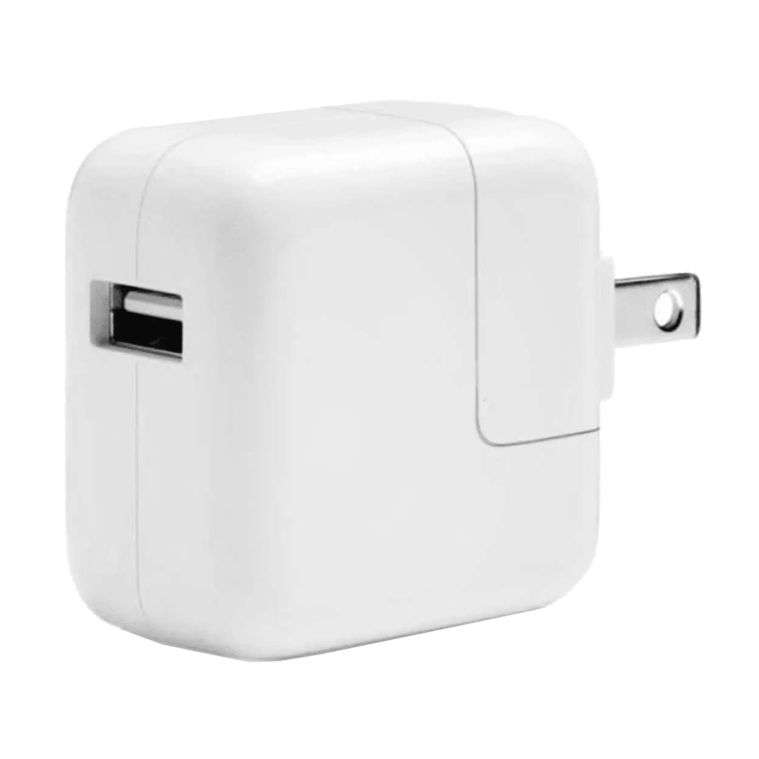 12W USB-A Power Adapter for iPhone, iPad, Watch, iPod (Used OEM Refurbished, Grade A) – 50 Pieces (Bulk Pack)