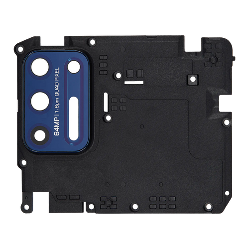 Antennenabdeckung mit Kameralinse hinten für Moto G9 Plus (Indigo)