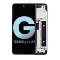 LCD-Modul mit Rahmen für Motorola Moto G 5G OEM (Alle Farben)