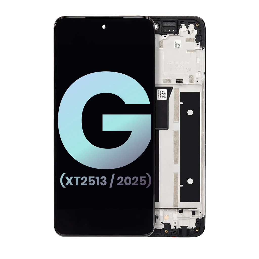 LCD Module with Frame for Motorola Moto G 5G (XT2513 / 2025) Original OEM (All Colors)
