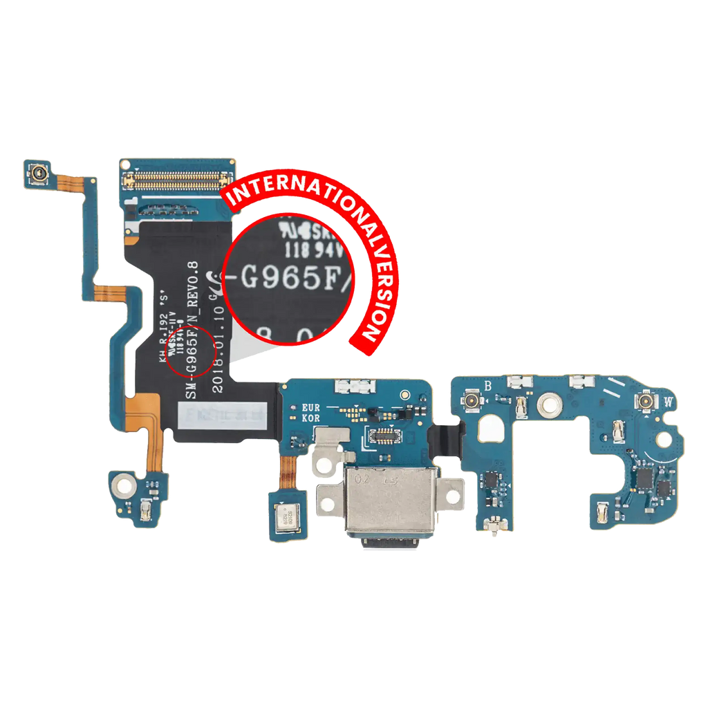 Charging Port with Flex Cable for Samsung Galaxy S9 Plus (G965F) (International Version)