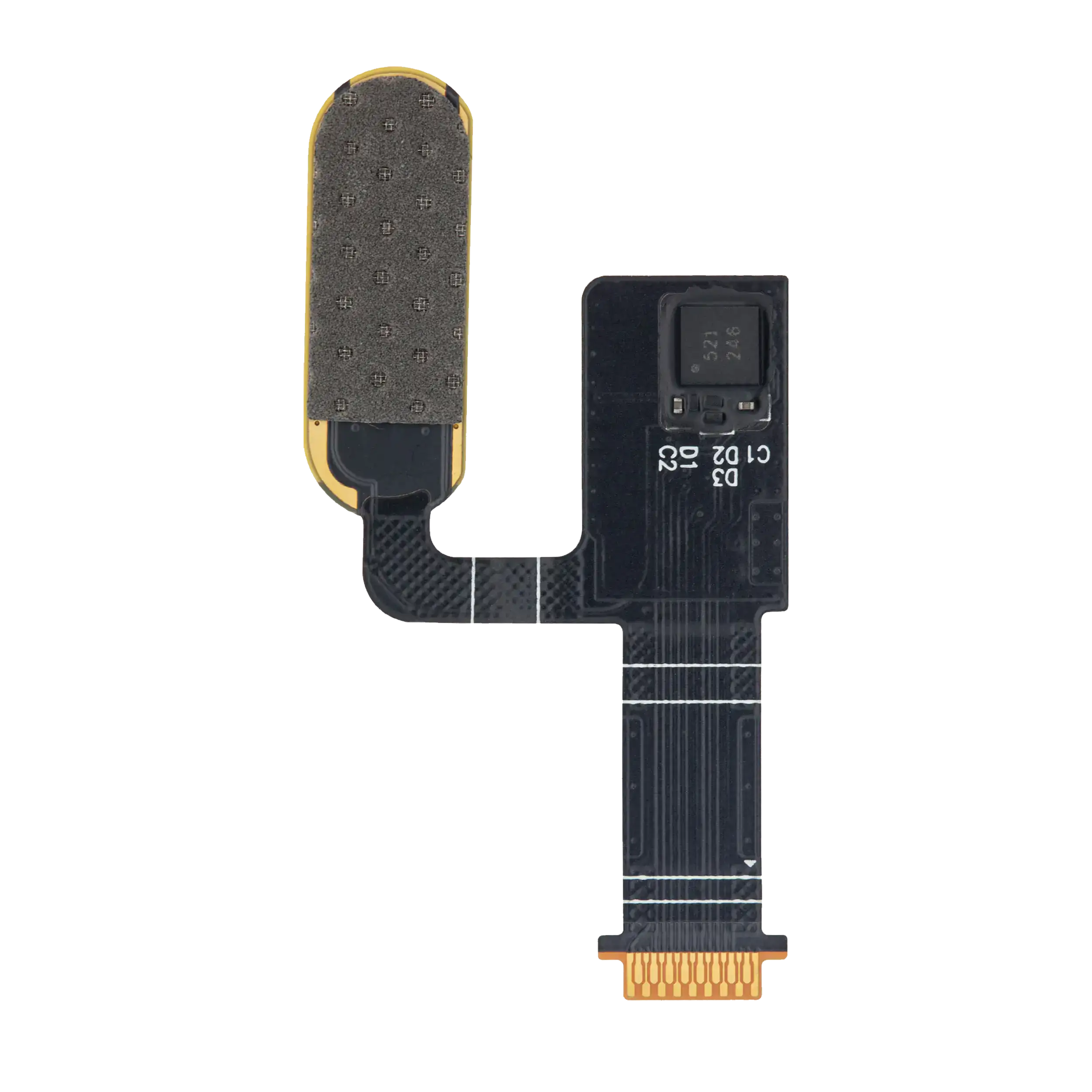 Home Button Flex Cable für HTC M10 (Schwarz)