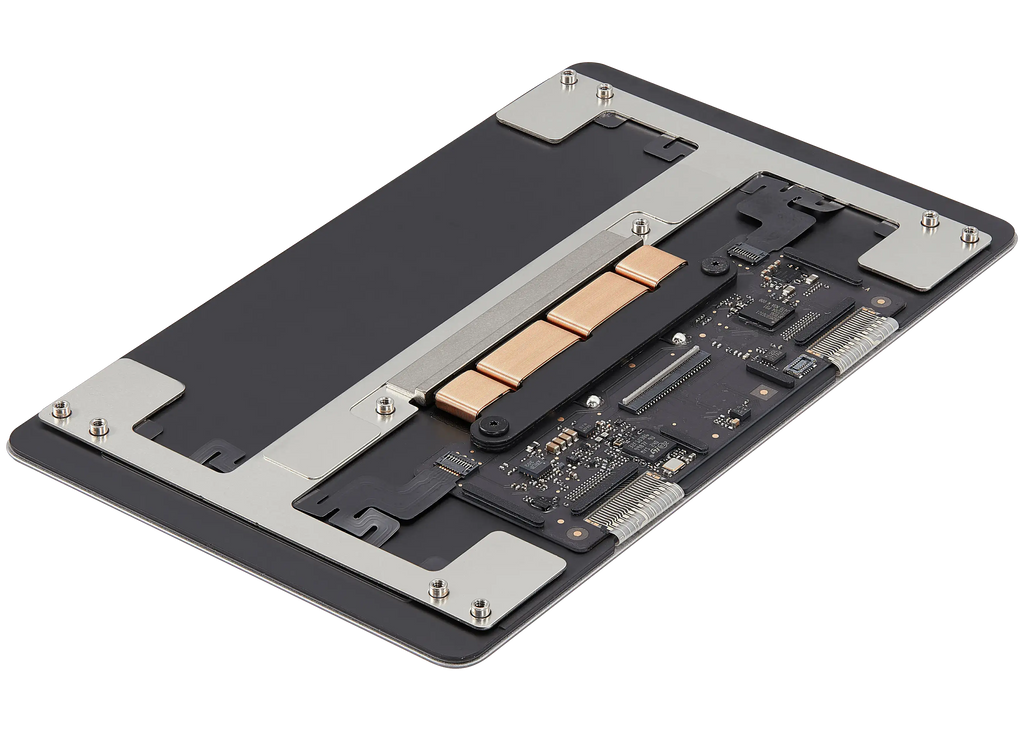 Trackpad für MacBook Air 13" (A3113 / Mid 2024) (Space Grau)