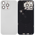 Backcover für iPhone 15 Pro Max m. MagSafe & Flex, Service Pack, Weiß Titan