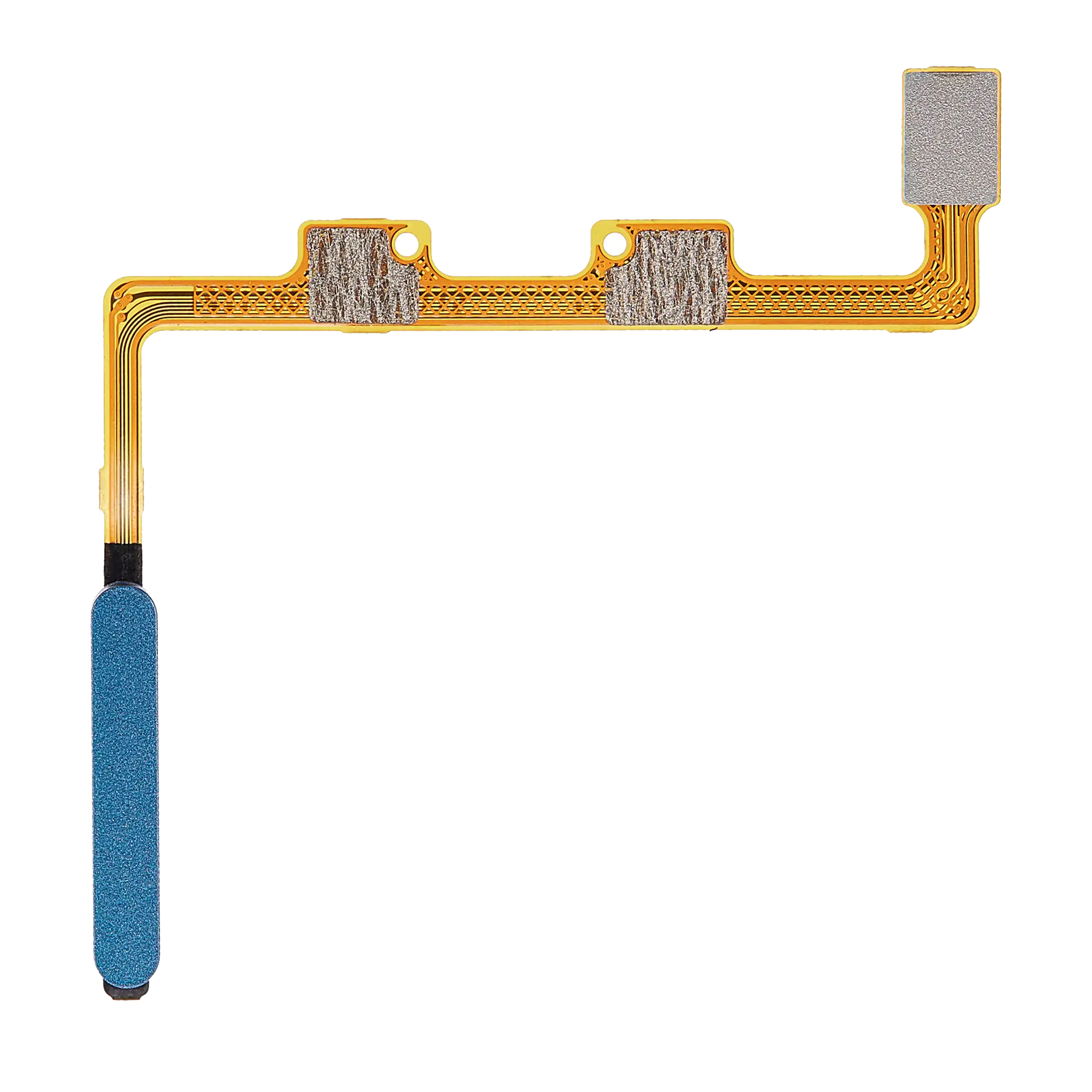 Fingerprint Reader with Flex Cable for Motorola Edge 20 Pro (XT2153-1 / 2021) (Blue Vegan Leather)