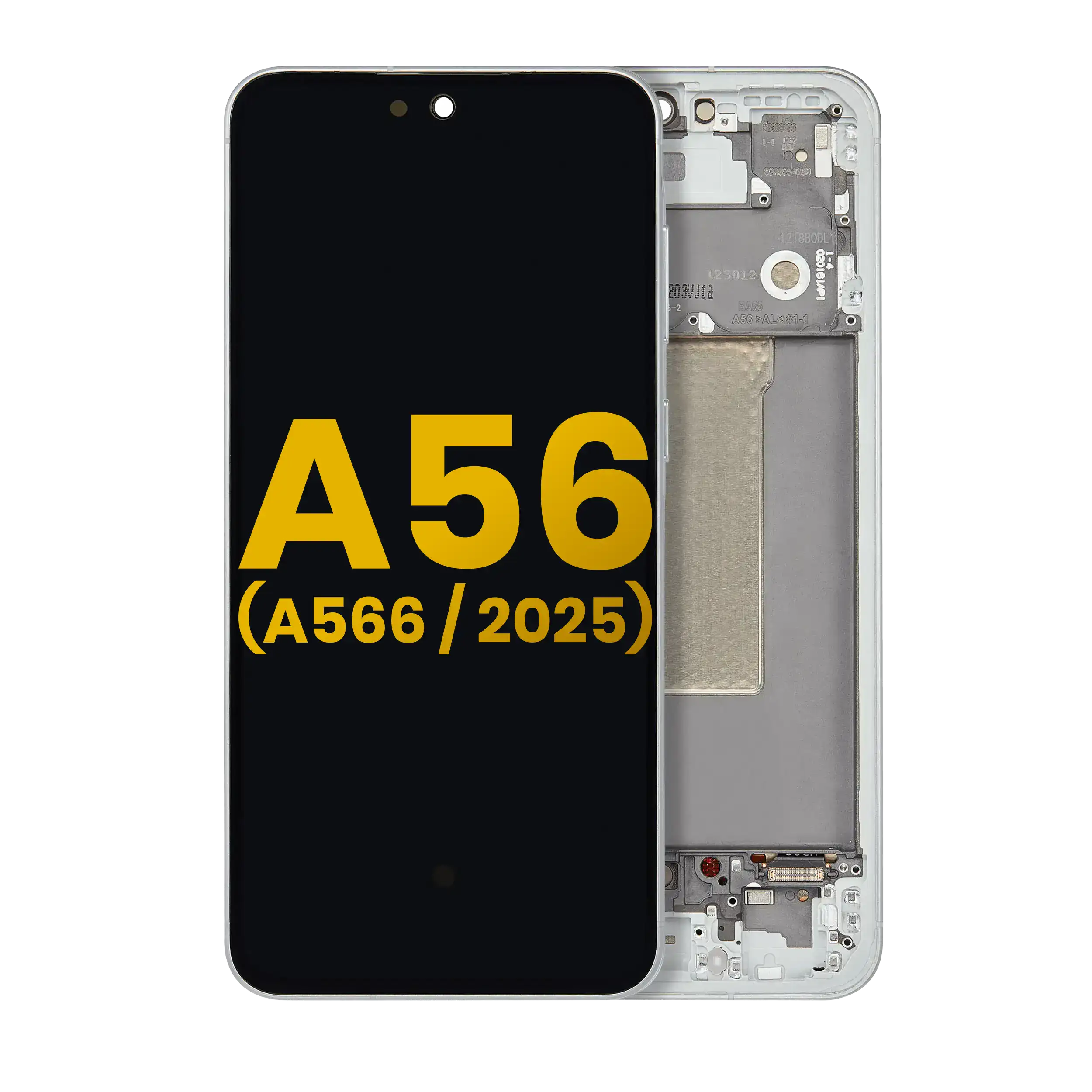 OLED Display with Frame for Samsung Galaxy A56 5G (A566 / 2025) (Refurbished) (Olive)