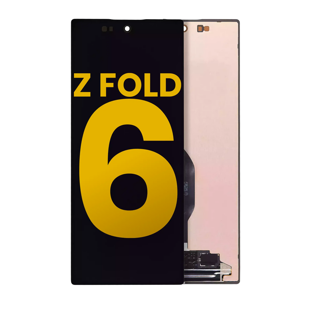 Äußeres OLED-Bauteil ohne Rahmen für Samsung Galaxy Z Fold 6 5G (Refurbished)