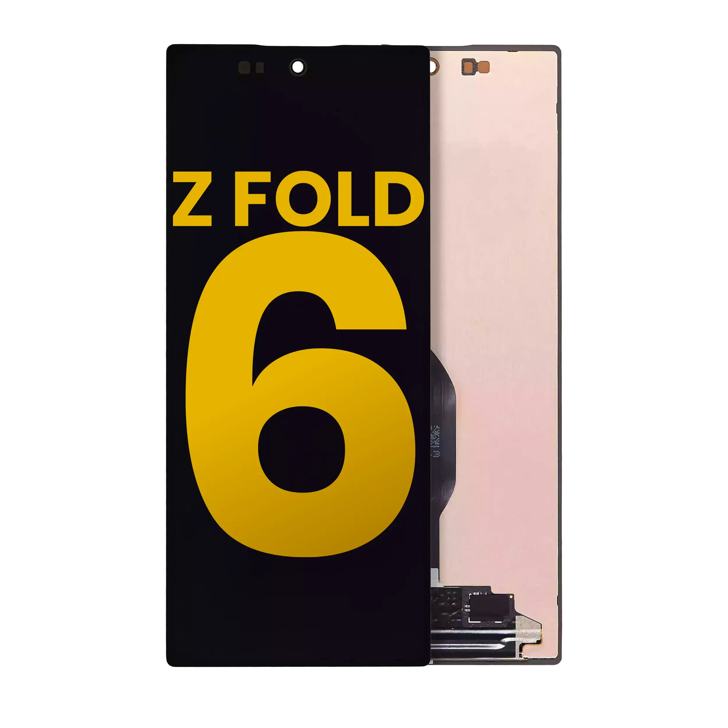 Äußeres OLED-Bauteil ohne Rahmen für Samsung Galaxy Z Fold 6 5G (Refurbished)