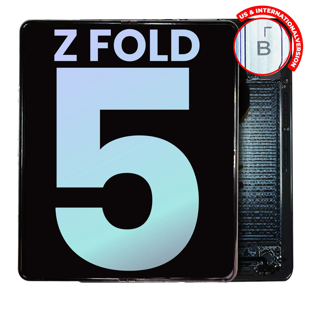 Internal OLED Display with Frame for Samsung Galaxy Z Fold 5 5G (US & International) (Service Pack) (Icy Blue)