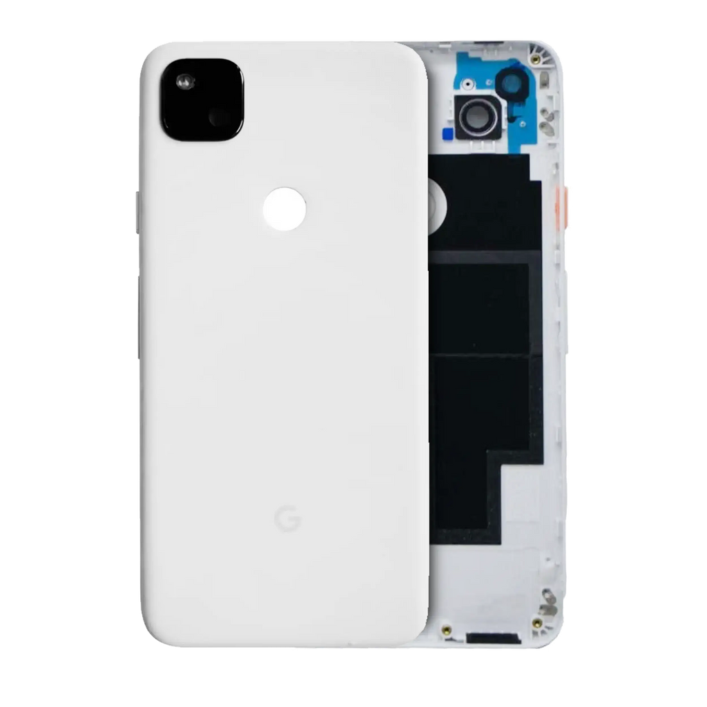 Backcover-Glas für Google Pixel 4a 5G (Original OEM) (Clearly White)