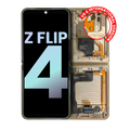 Inner OLED Display with Frame for Samsung Galaxy Z Flip 4 5G (US & International) (Service Pack) (Yellow)